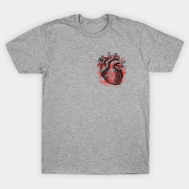 My heart T-Shirt by ursulalopez